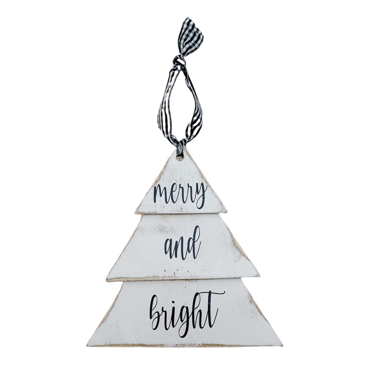 Tree Christmas Ornaments Set of 6