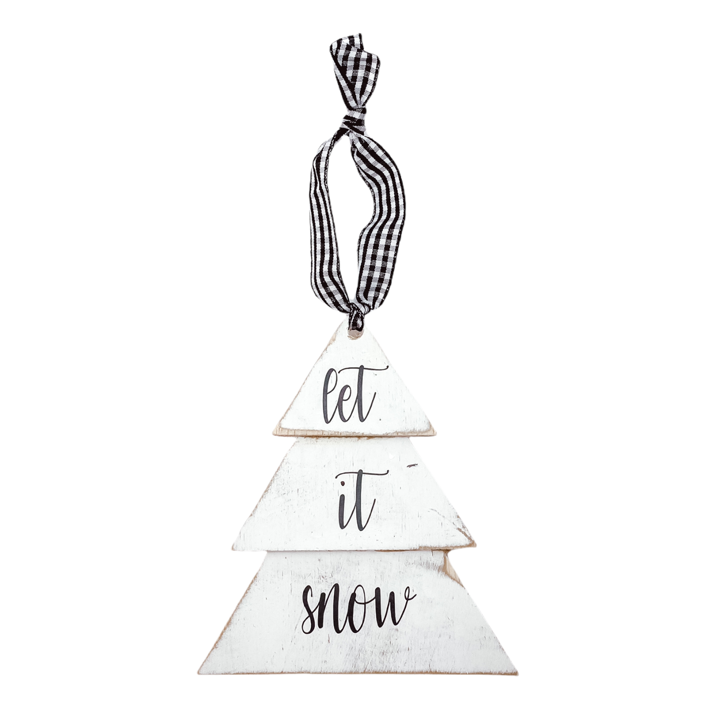 Tree Christmas Ornaments Set of 6
