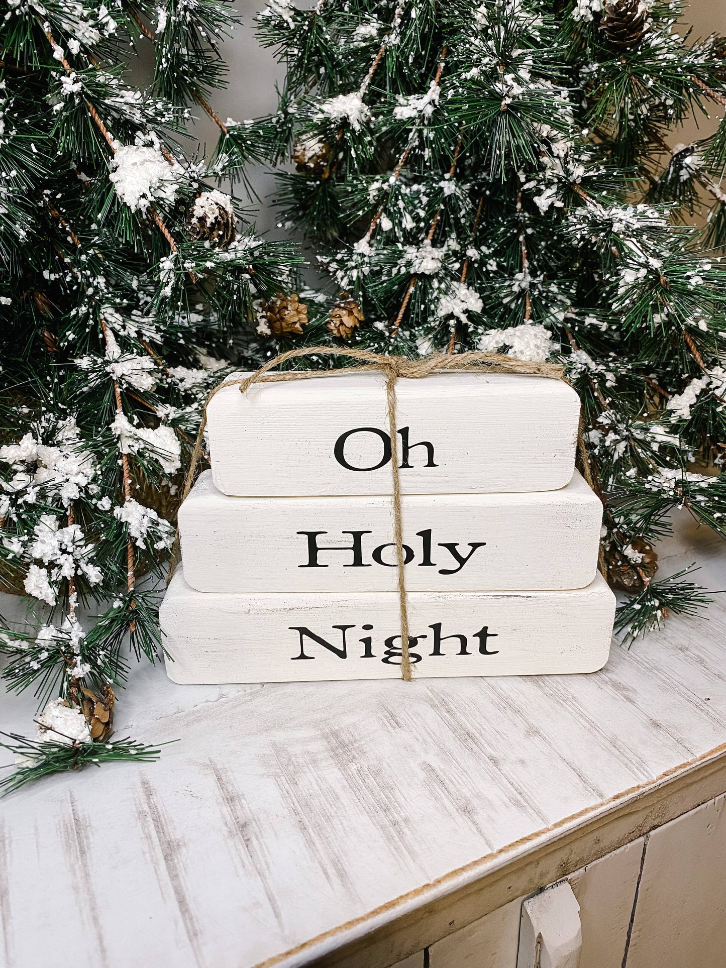 Christmas Stack Block Set of 3
