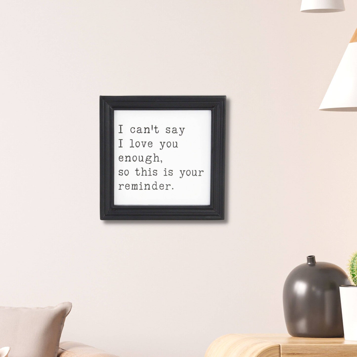 Love Reminder-Framed Art