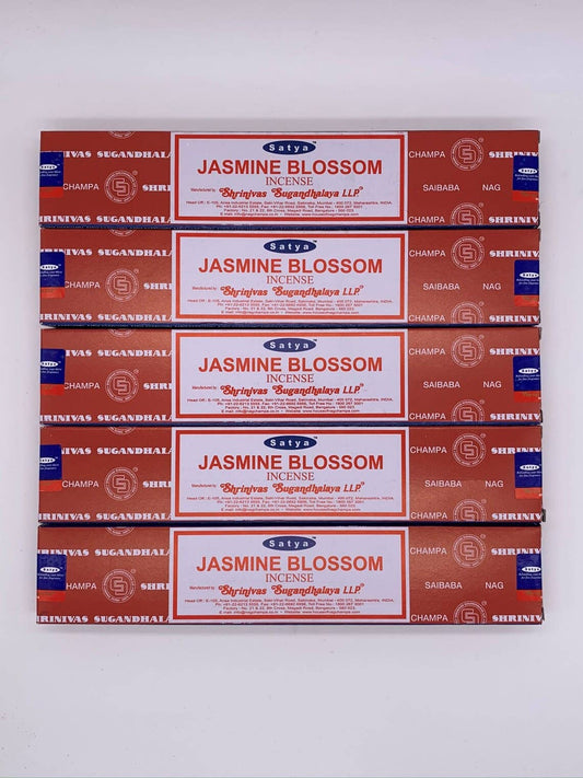 Satya Jasmine Blossom Incense Sticks Fragrant Reverie (15gm)