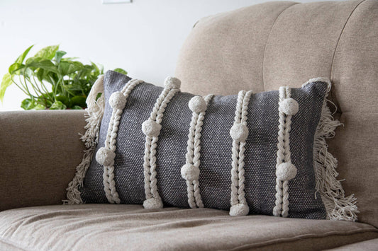 SALE - 14X22 Hand Woven Keaton Pillow