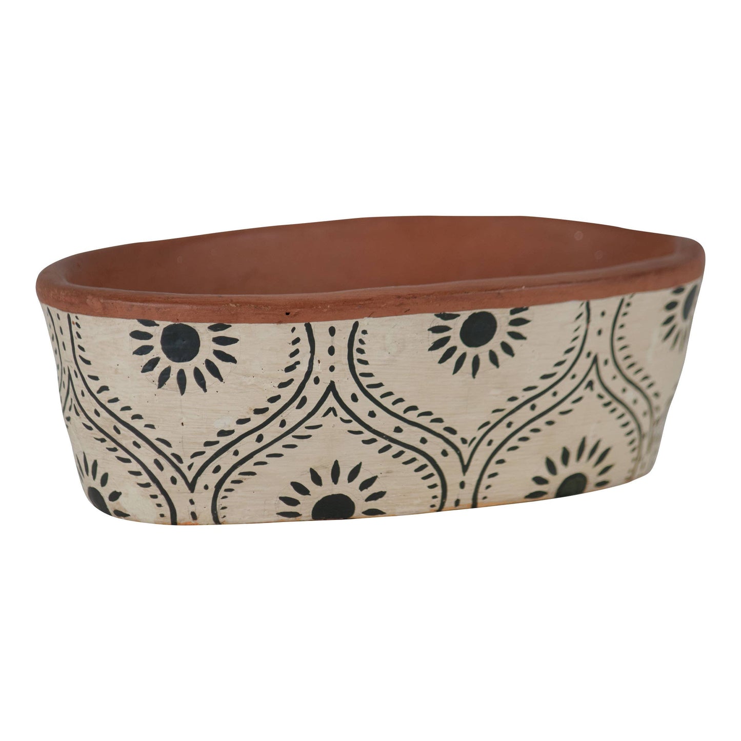 Jenica Terracotta Oval Planter