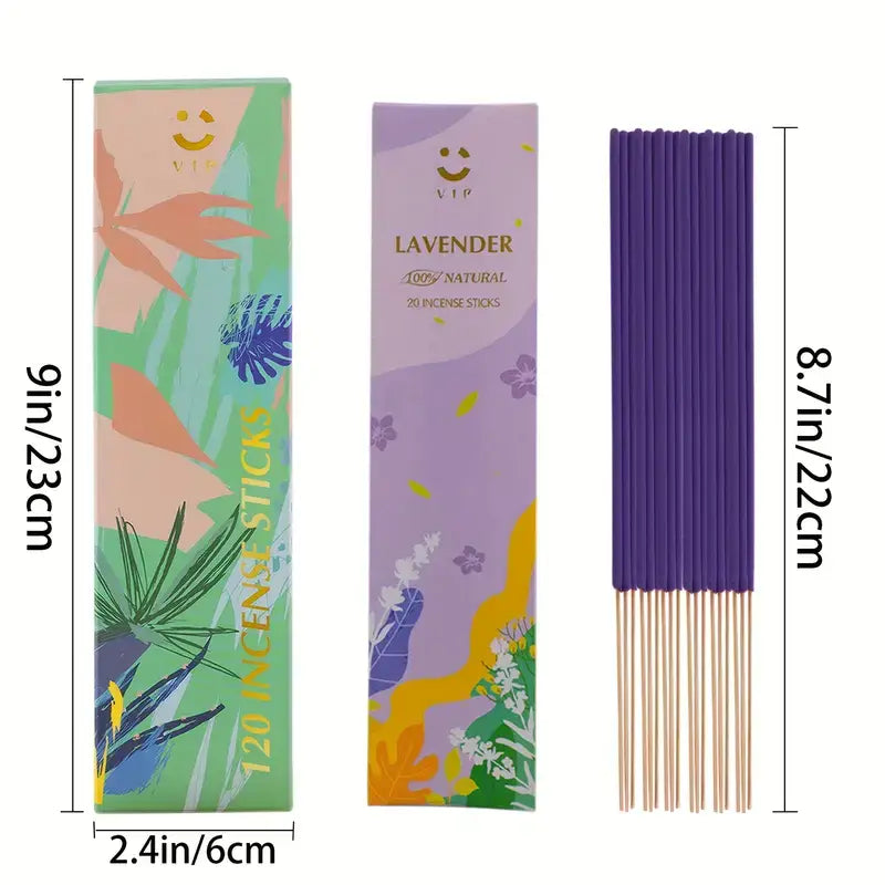 Lavender Incense Sticks Healing Relaxation Yoga Meditation