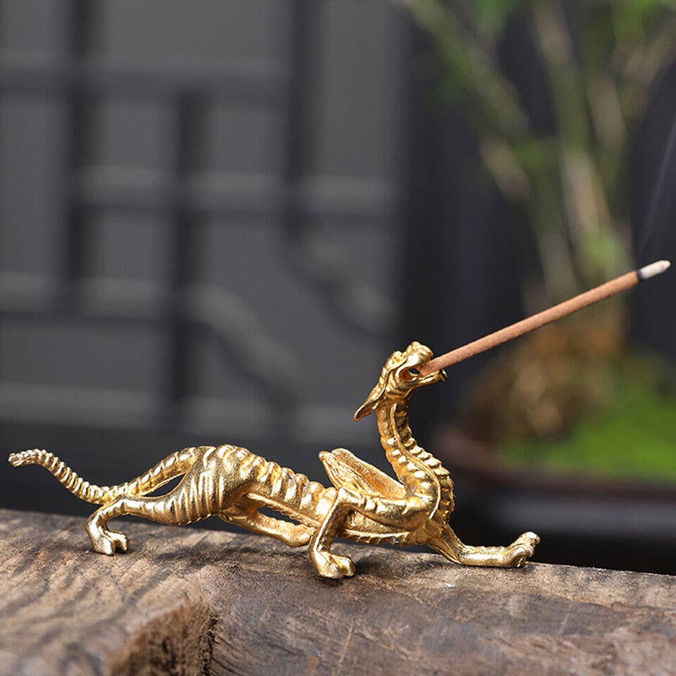 Dragon Incense Stick Holder Home Decor yoga meditation