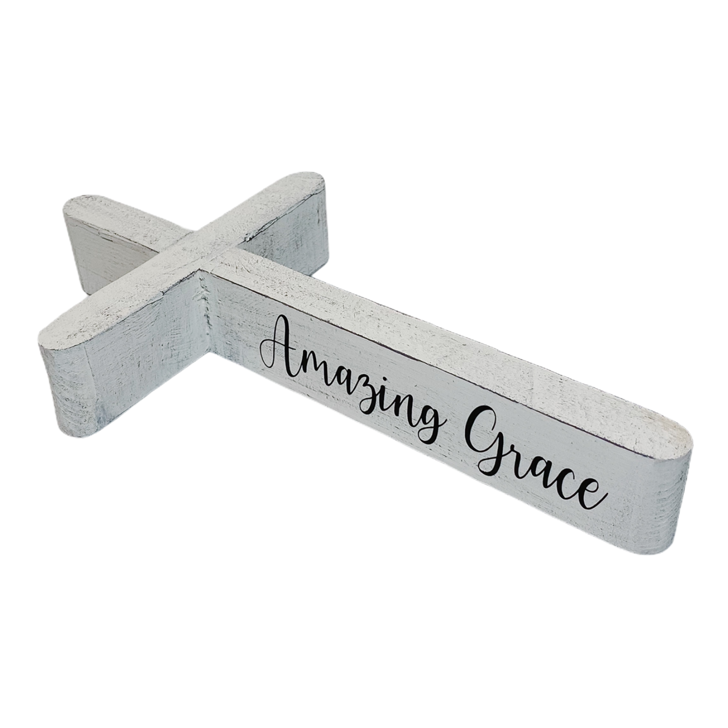 Amazing Grace Cross- Rustic