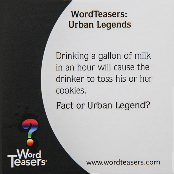 Urban Legends WordTeasers