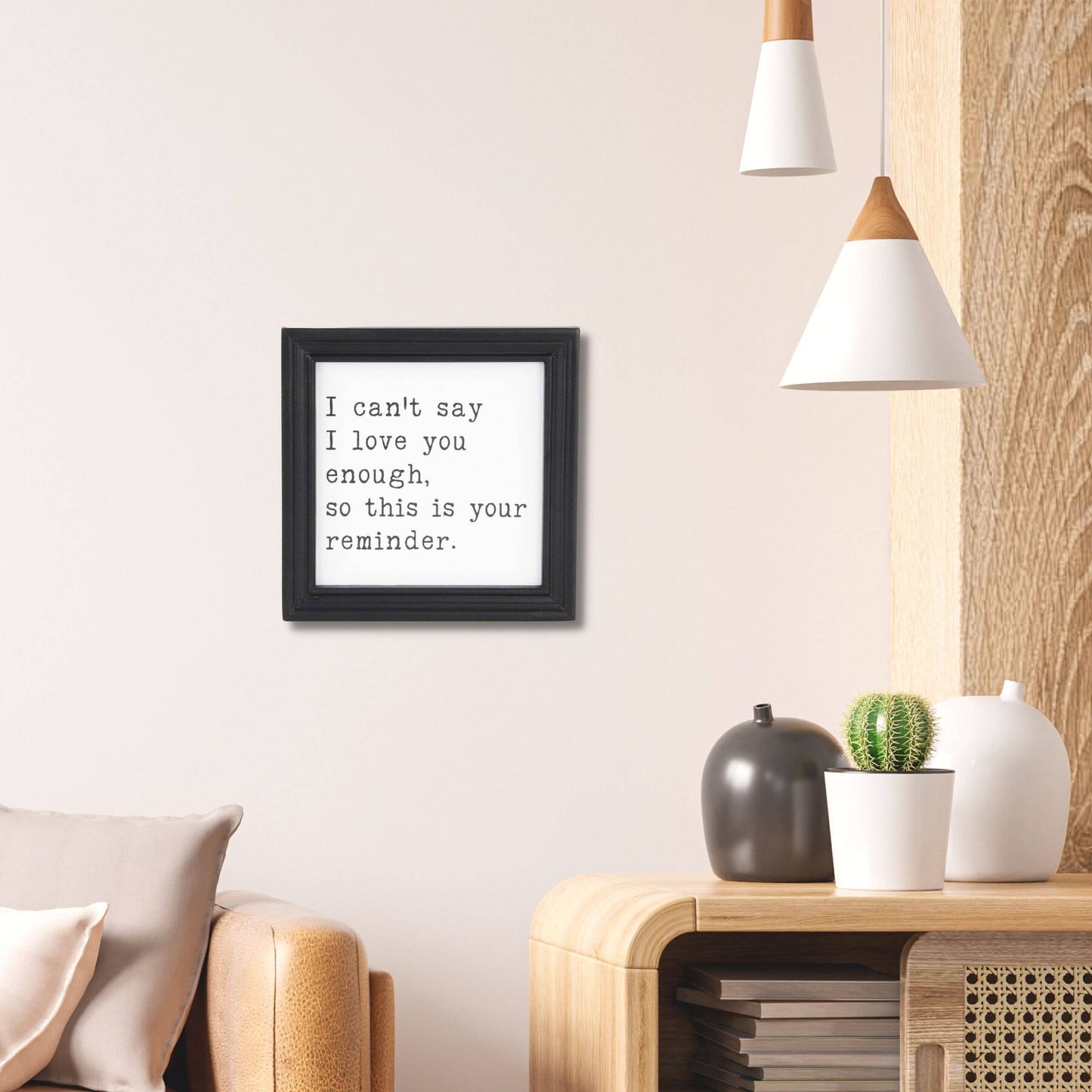 Love Reminder-Framed Art