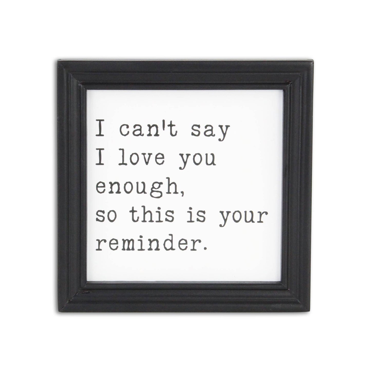 Love Reminder-Framed Art